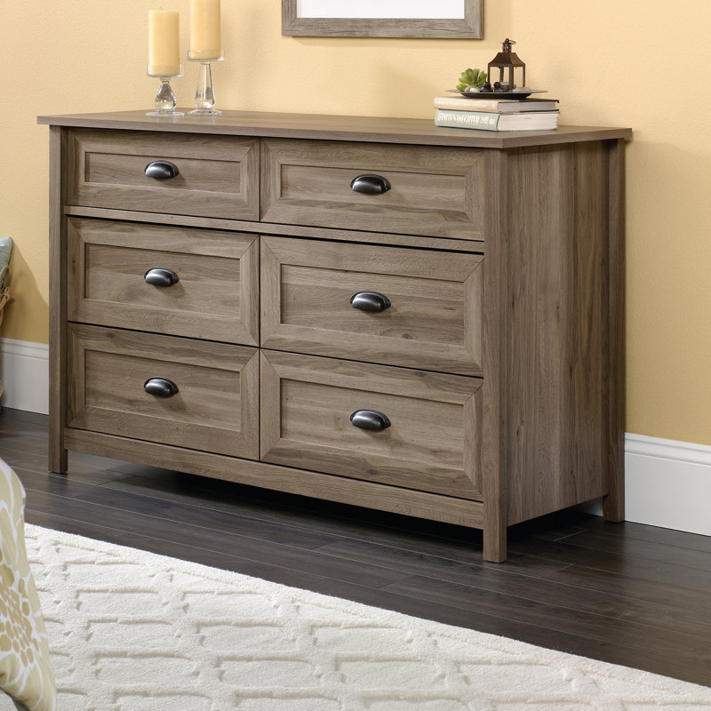 Three Posts™ Rossford 6 Drawer Double Dresser & Reviews Wayfair